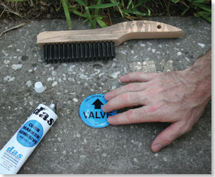 Stick it! Pavement / Curb / Road Drain Markers